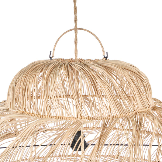 Aurora Puff Pendant Natural XL – side view