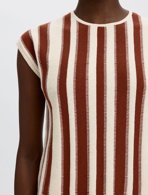 SLFLINA SL KNIT O-NECK Birch