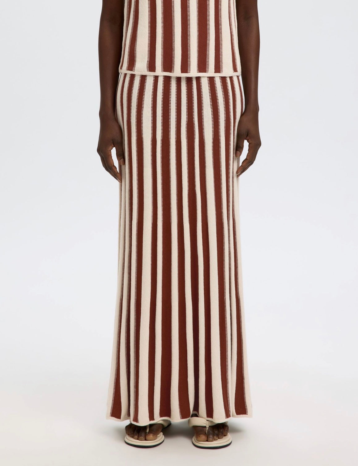 SLFLINA SL KNIT O-NECK Cherry