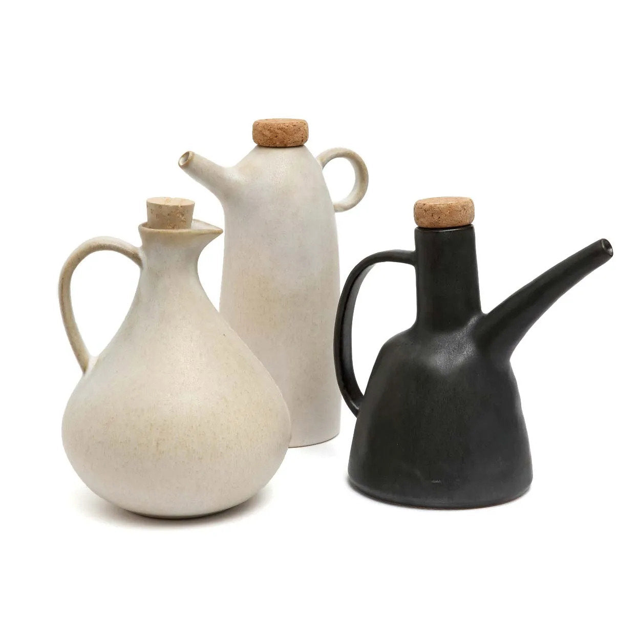 The Olive Oil Bottle N°78 — White, front view white background