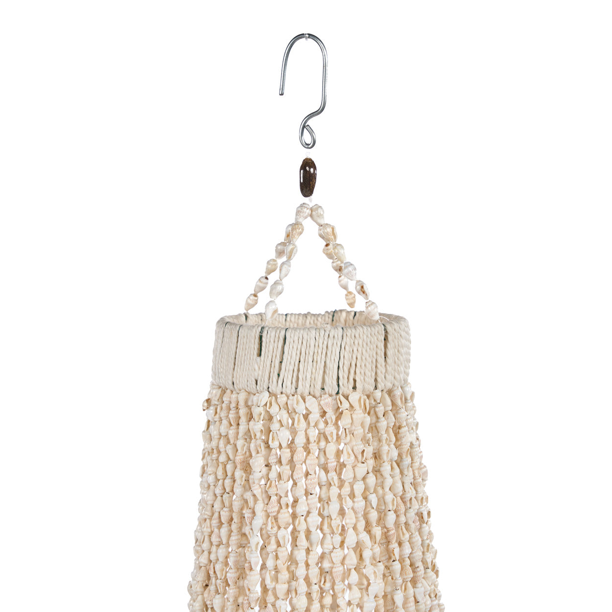 The Ocean Tower Shell Chandelier – base detail