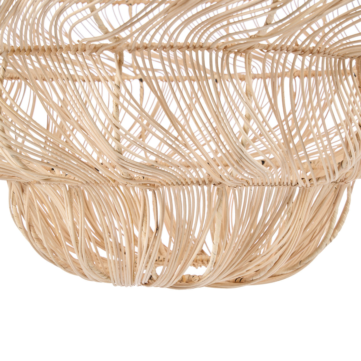 Aurora Puff Pendant Natural XL – bottom view