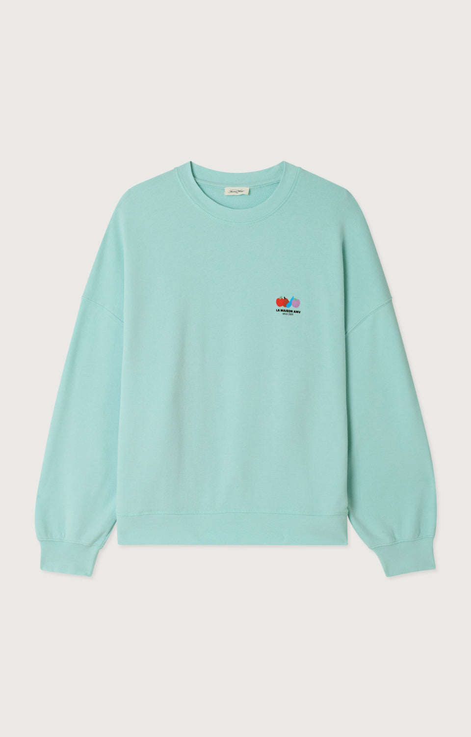 Women's Sweatshirt Atubay Crystal Green – Vorderansicht