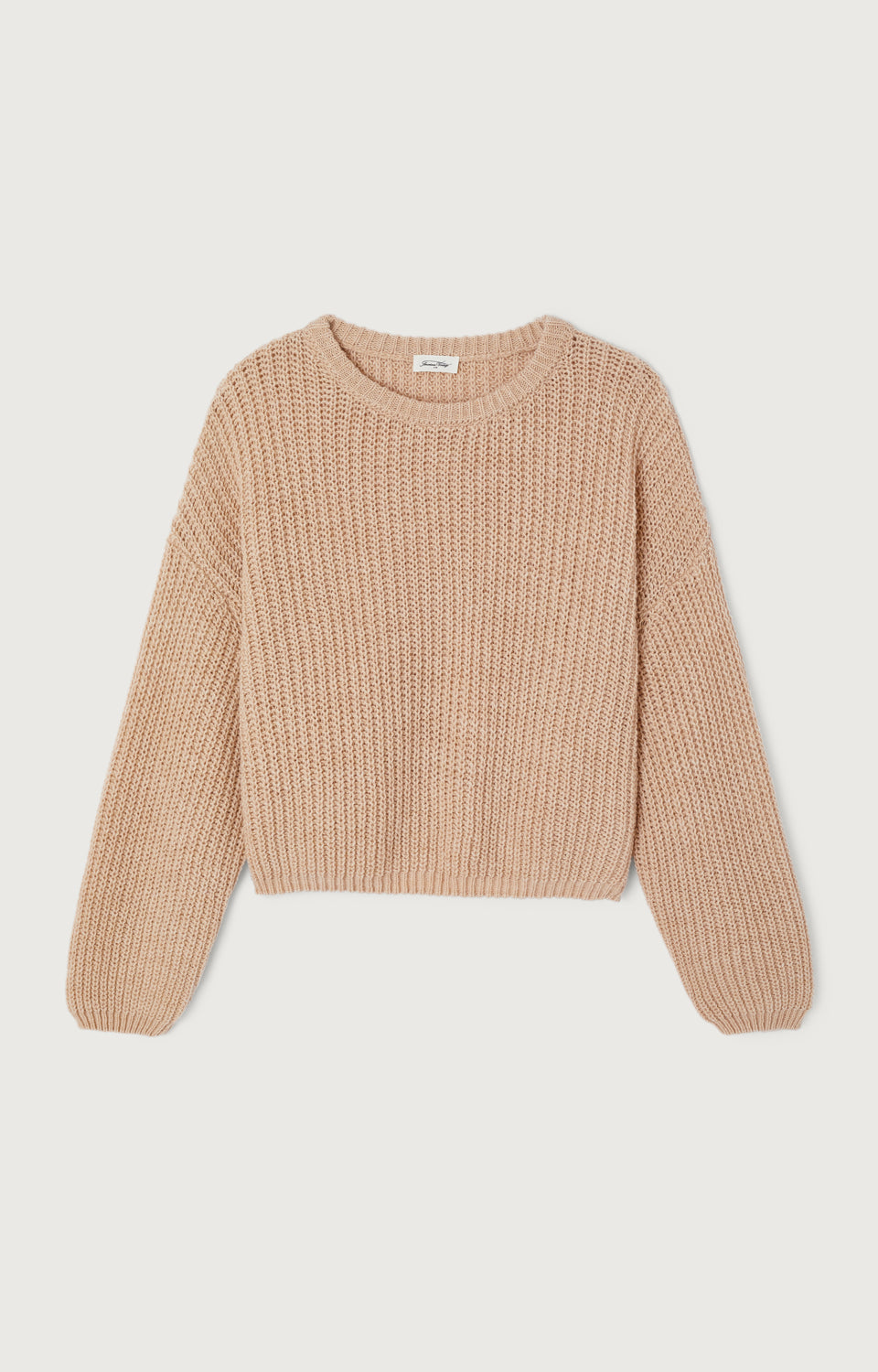 Women's Sweater Cyrow Light Beige Mélange – Vorderansicht