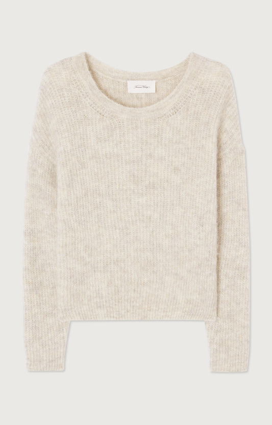 Women's Jumper East Powder Snow Mélange – Vorderansicht