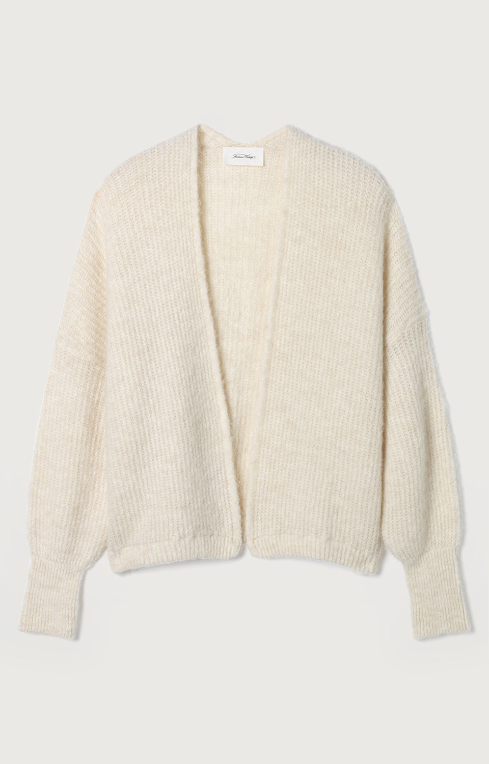 Women's Cardigan East Pearl Mélange – Vorderansicht