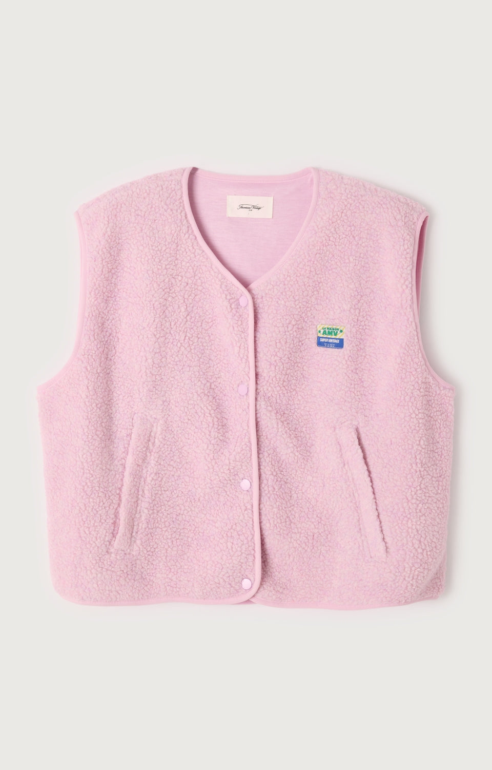 Women's Jacket Hoktown American Vintage – Rosa, Frontansicht