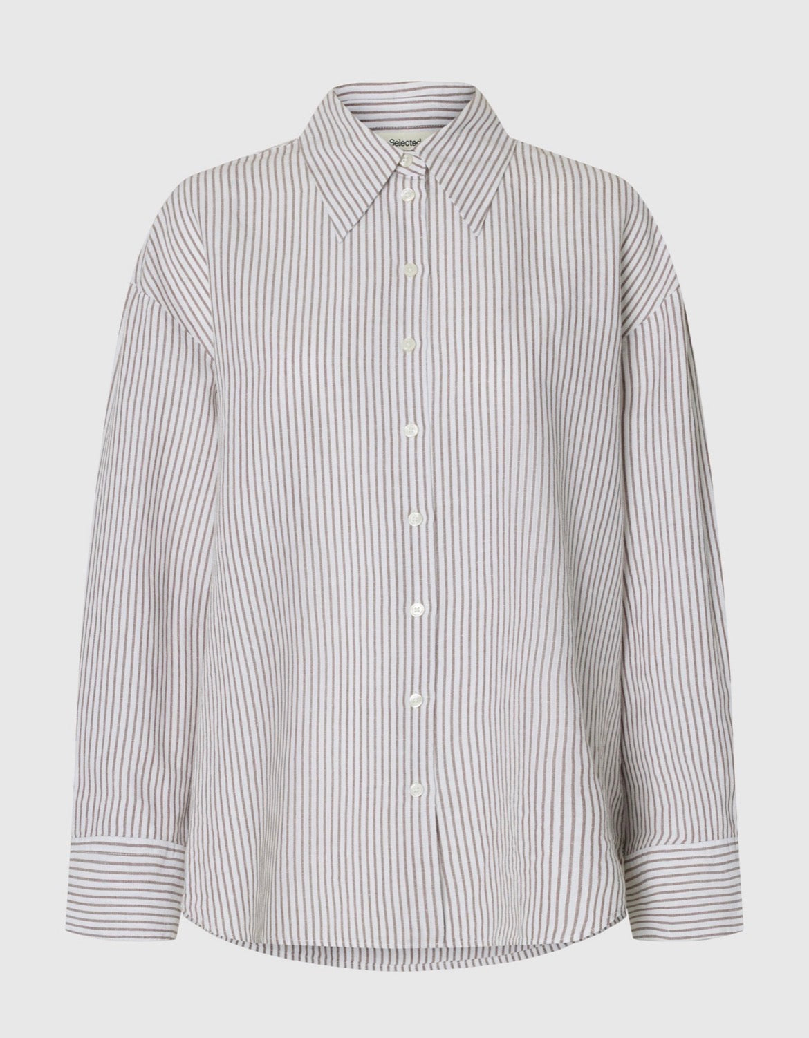 SLWCLEO OVERSIZE LINEN BLEND SHIRT NOOS