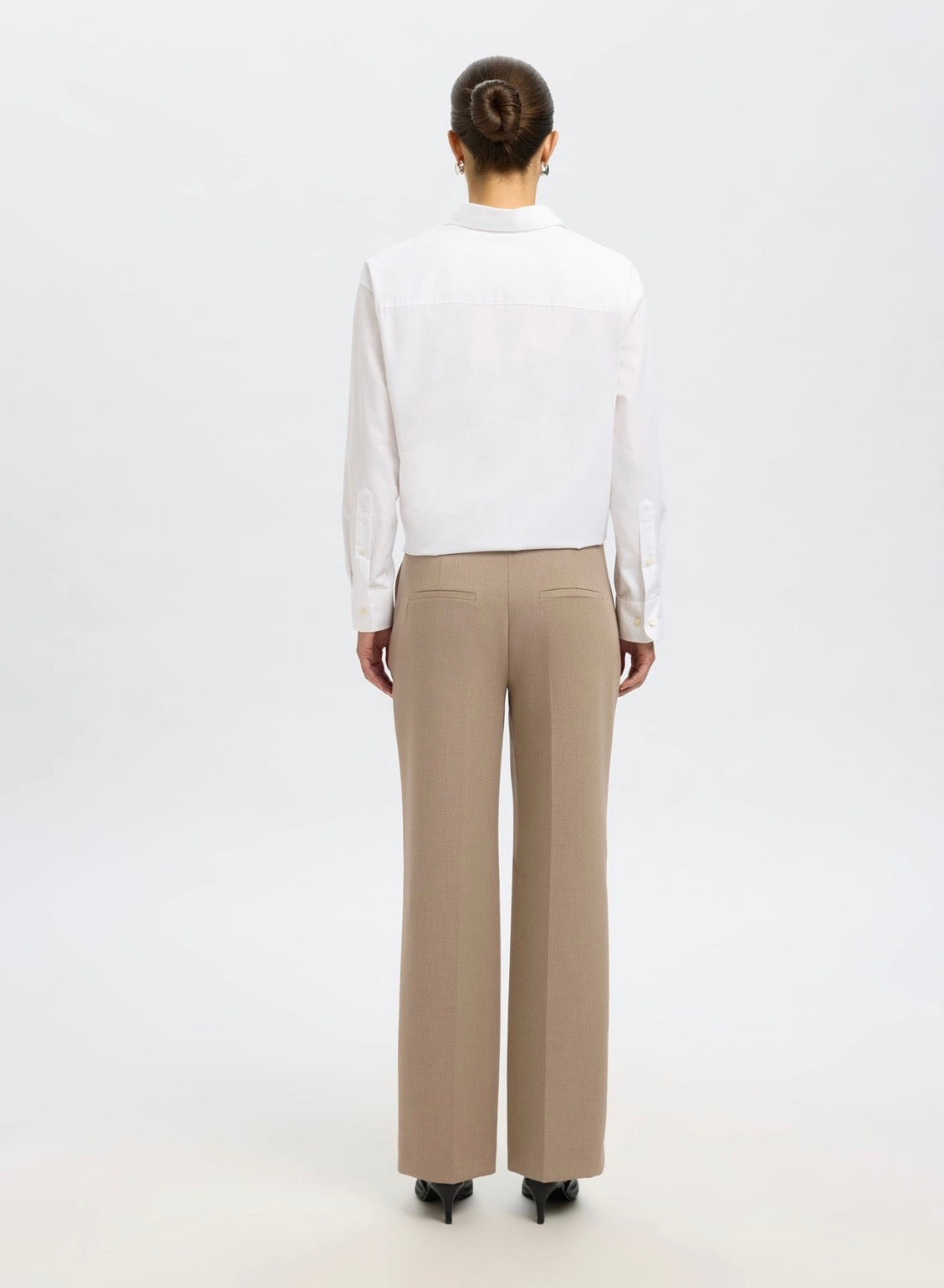 SLWRITA MW WIDE PANT CAMEL MLG N NOOS Camel Melange