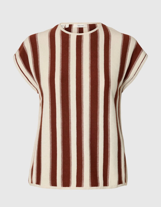 SLFLINA SL KNIT O-NECK Birch