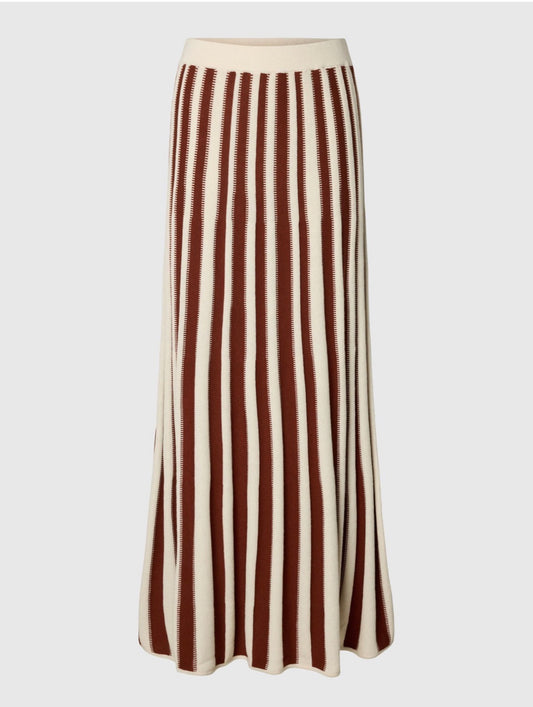 SLFLINA SL KNIT O-NECK Cherry