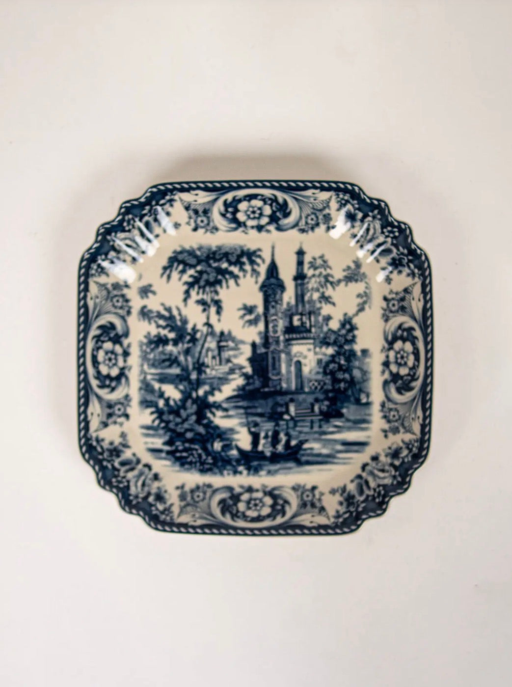 Estelle Salad Plate — Blue