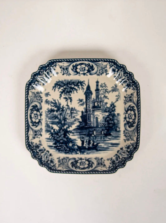 Estelle Salad Plate — Blue