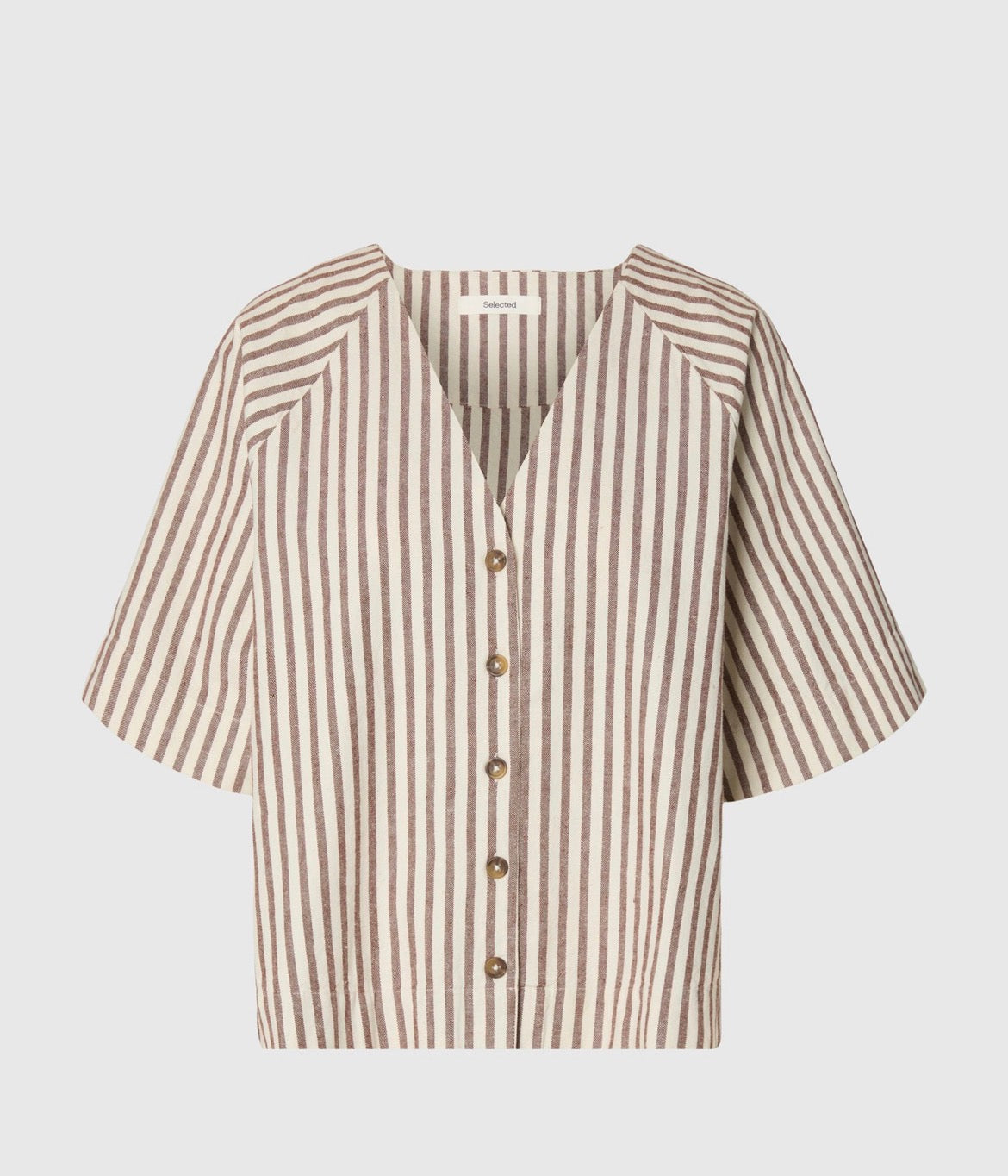 SLFTONIA 2/4 Sleeve Blouse – Flat