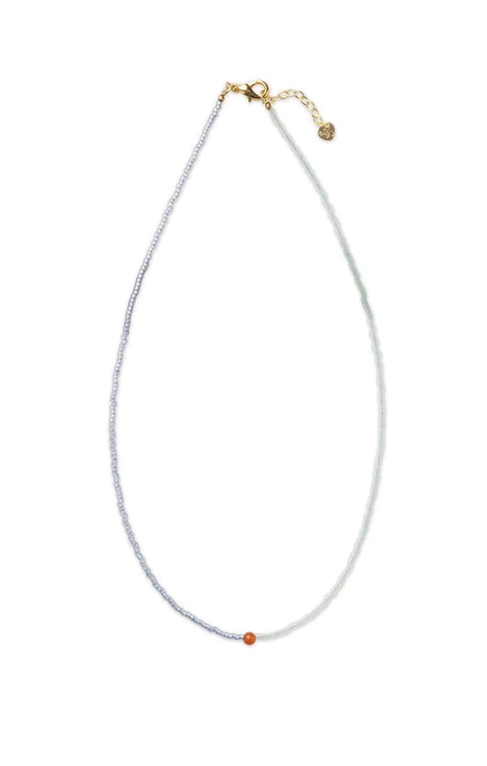 Awake Carnelian Necklace – Product flat lay