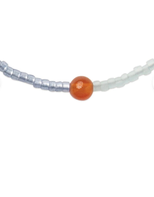 Awake Carnelian Necklace – Carnelian stone detail