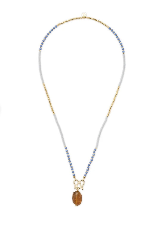 Daring Citrine Necklace – Full product shot on white