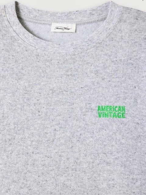 American Vintage SWEAT FEMME EVONA – Hellgrau China