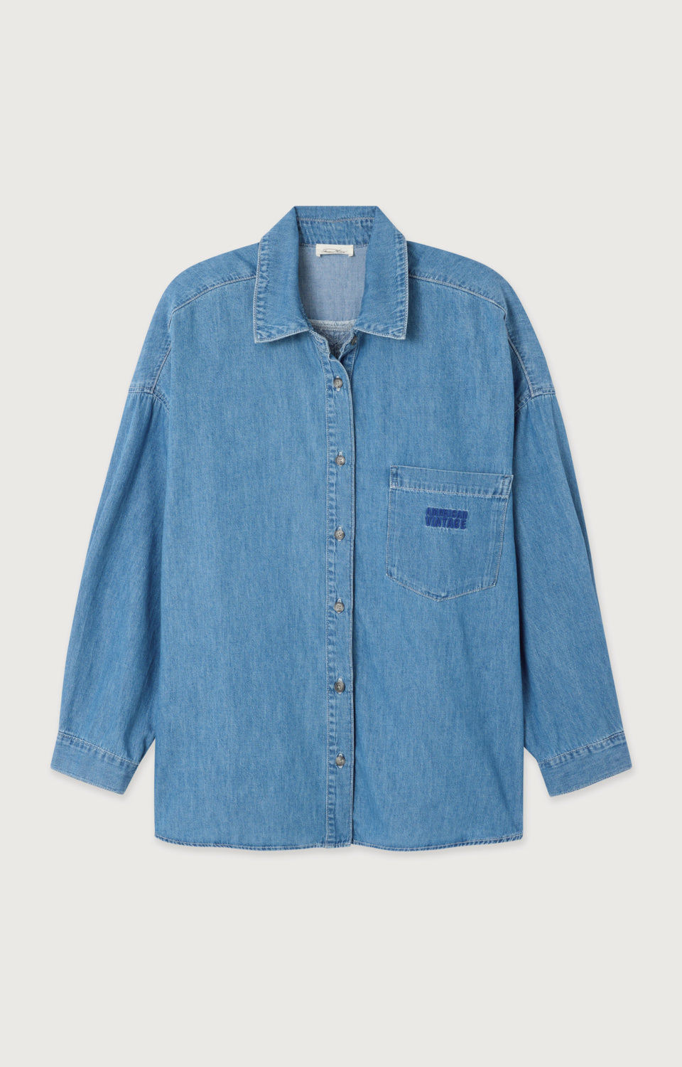 Women's Shirt Izeway Medium Blue – Vorderansicht