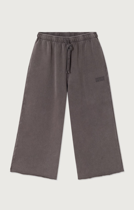 Women's Joggers JITBAY American Vintage – Loose-fit cropped joggers in vintage grey