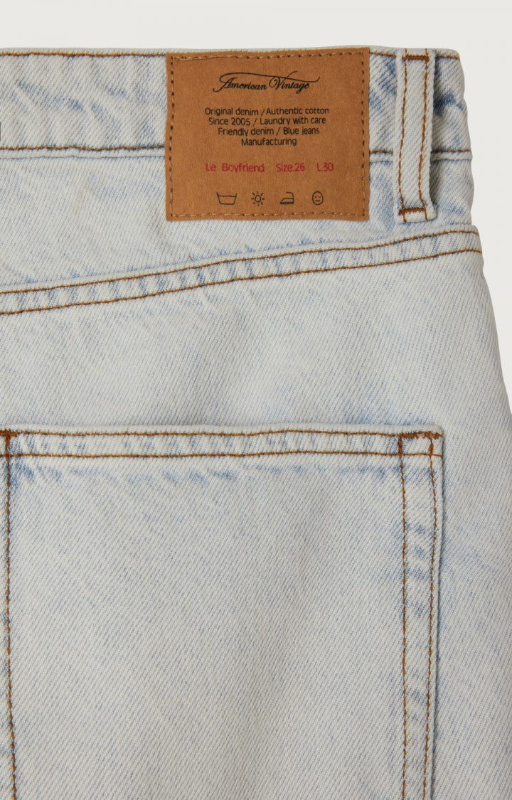 Women's Boyfriend Jeans Joybird Winter Bleached – Label-Detail