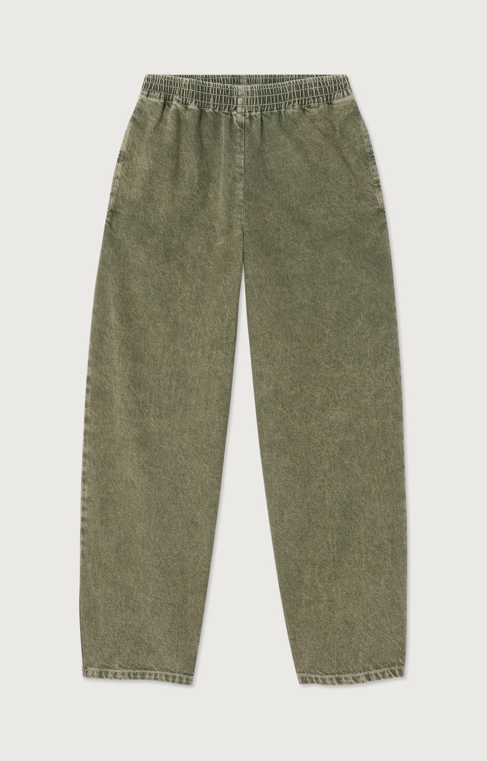 Women's Trousers Uzatown American Vintage – Olive, Frontansicht