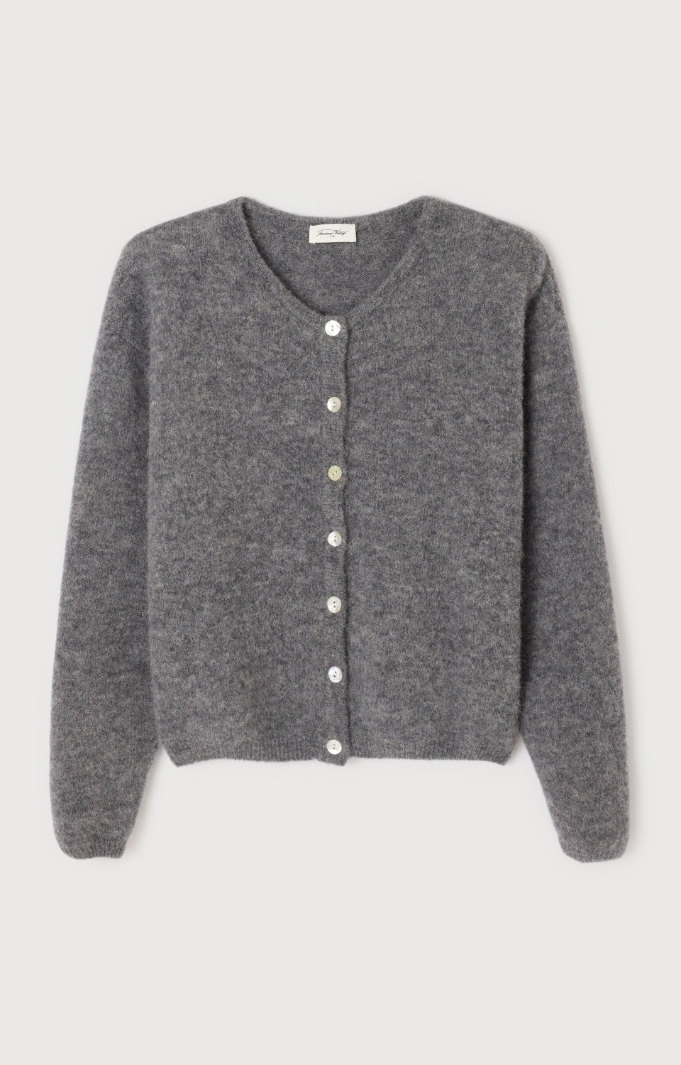 Women's Cardigan Vitow Steel Mélange – Vorderansicht