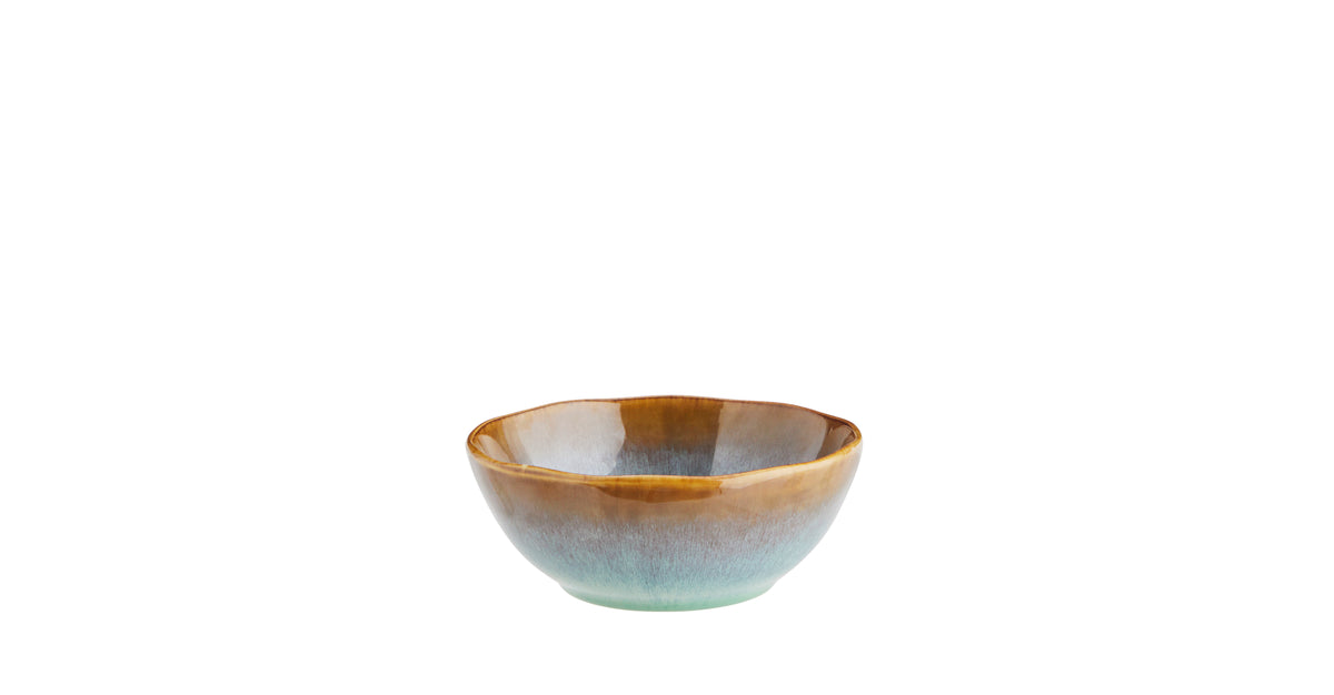 Madam Stoltz STONEWARE BOWL – Grün