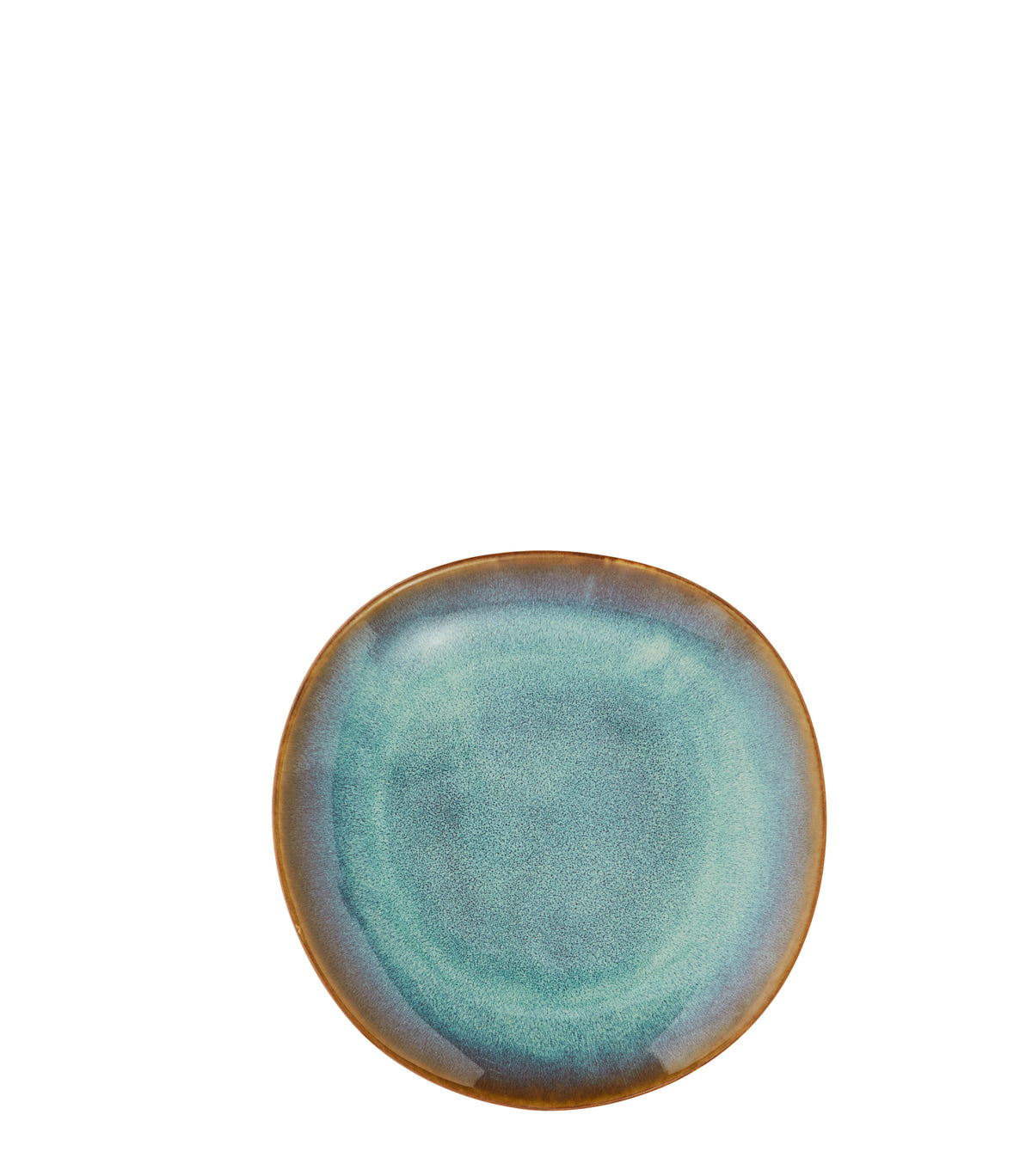 Madam Stoltz STONEWARE LUNCH PLATE – Grün