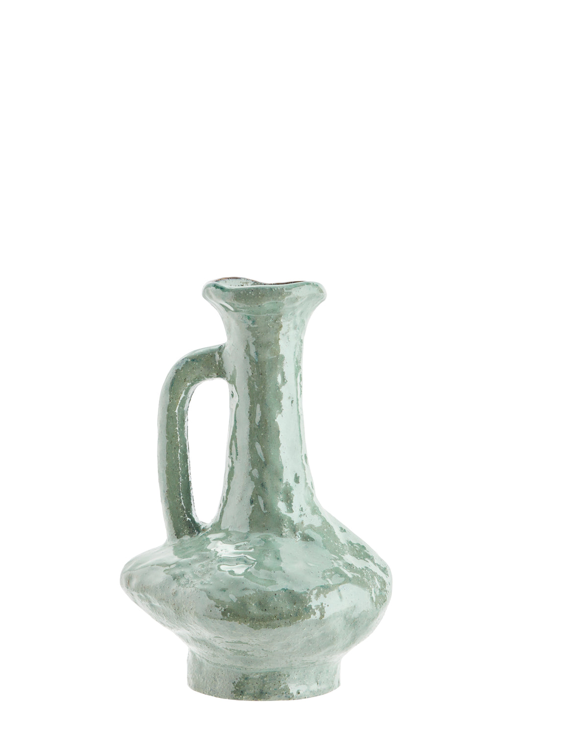 Madam Stoltz STONEWARE VASE – Light Green